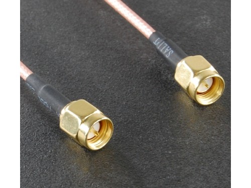 Lot De 5 Câbles Coaxiaux SMA Mâle à Femelle RG316 - Faible Perte, Fréquence Jusqu'à 3 GHz, Pour GPS, WiFi