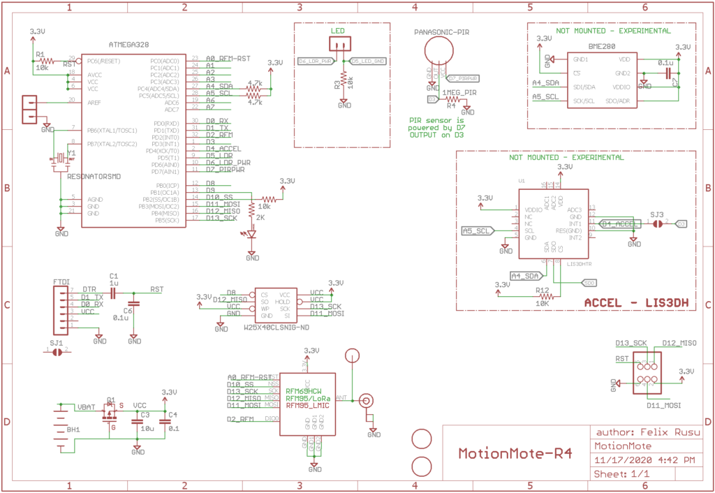 Revisions & Schematic | MotionMote | LowPowerLab